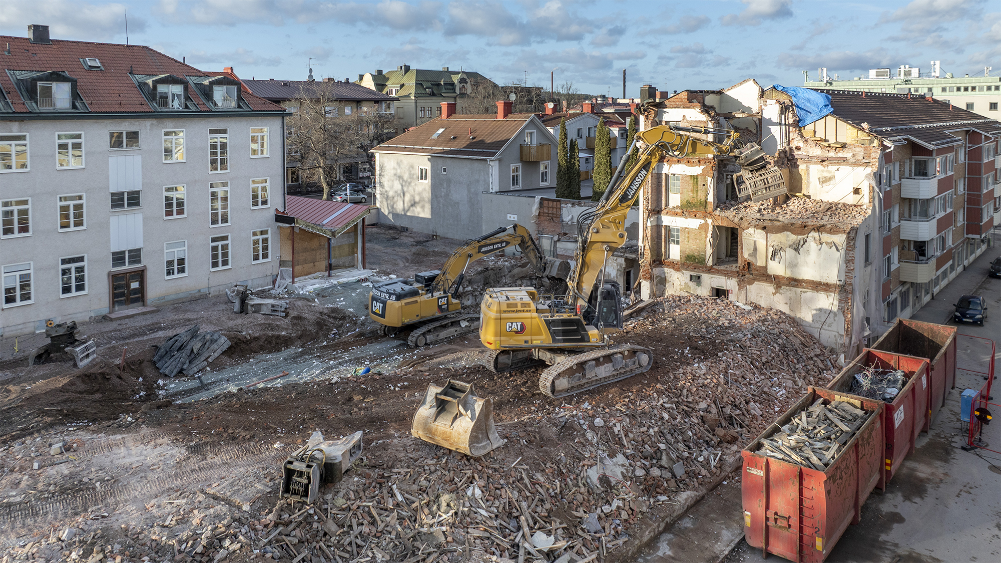 Rivningsarbetet i Tranås öppnar för nya möjligheter